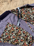 GREY HIPPIE FLOWER PRINT “FARFASHA” ISDAL