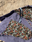 GREY HIPPIE FLOWER PRINT “FARFASHA” ISDAL